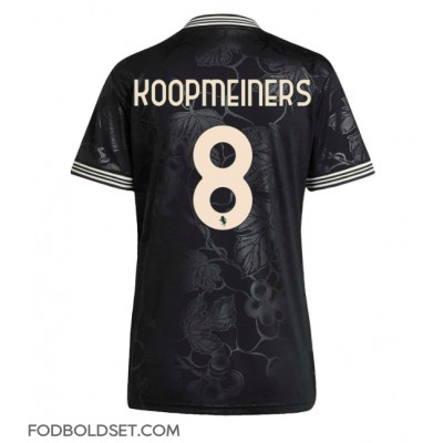Juventus Teun Koopmeiners #8 Tredjetrøje Dame 2025-26 Kortærmet Juventus Teun Koopmeiners #8 Tredjetrøje Dame 2025-26 Kortærmet